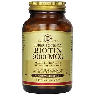 Solgar high strength biotin supplement