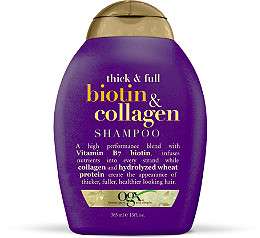 OGX Biotin and Collagen thickening shampoo