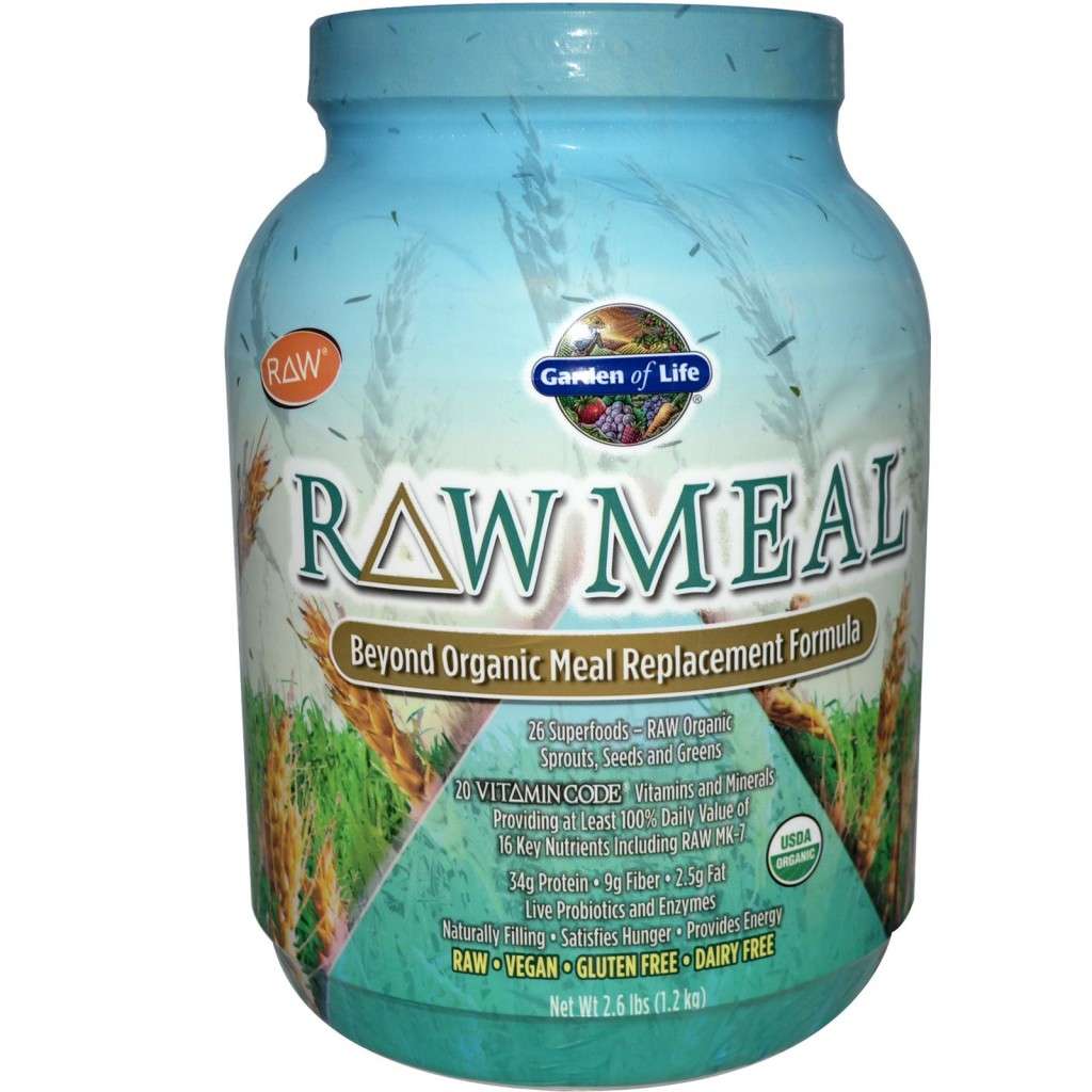 Garden of Life Raw Meal powder meal replacement