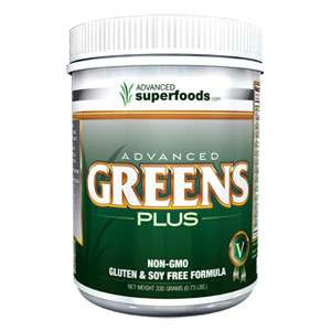 Advanced Greens Plus Organic Greens Powder