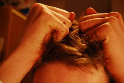 How does stress causes hair loss
