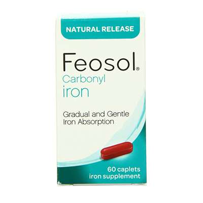 Gradual absorption iron supplement
