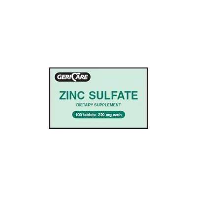 Zinc sulfate supplement